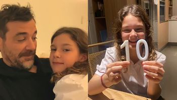 Paula Chaves y Pedro Alfonso sorprendieron a su hija Olivia en el día de su cumpleaños