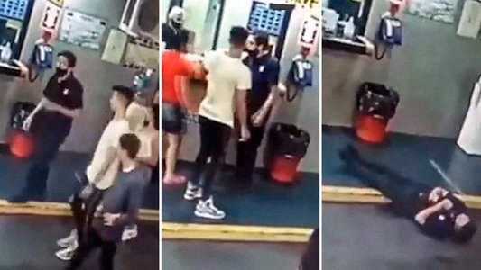 Se entregó el adolescente que desmayó de un golpe a un playero en un estacionamiento de Monserrat