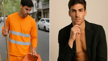 De barrendero y futbolista del Ascenso a modelo: el giro inesperado en la vida de Martín Cols