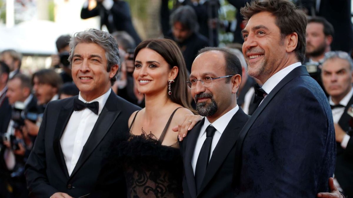 Ricardo Dar&iacute;n, Javier Bardem y Pen&eacute;lope Cruz estuvieron en la apertura del Festival de Cannes.