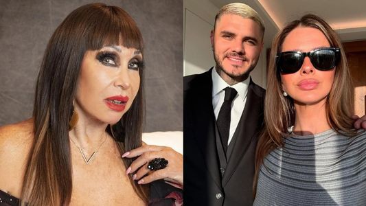 La filosa reacción de Moria Casán sobre la relación de la China Suárez y Mauro Icardi: Pobres pibes