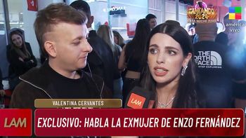 Valentina Cervantes dio detalles de su separación de Enzo Fernández: No lo venía venir