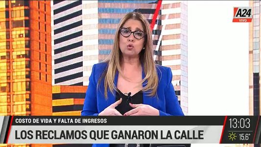 Falta de ingresos y costo de vida: las principales razones detrás de los reclamos sociales