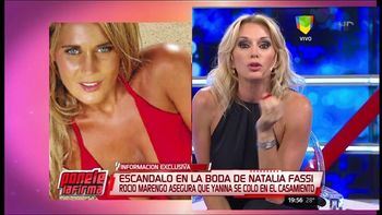 Natalia Fassi terminó su boda en llanto por culpa de Rocío Marengo y Yanina Latorre