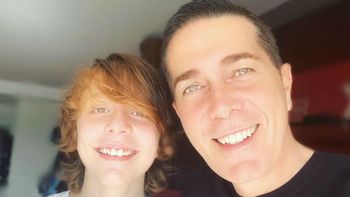 Emotivo saludo de Rodolfo Barili a su hijo Benicio por sus 13 años: Qué afortunado soy de ser tu papá