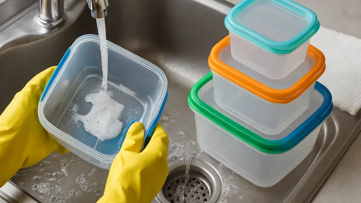 Recipientes de plástico reutilizables: cómo lavarlos para cuidar la seguridad de los alimentos. (Imagen ilustrativa)