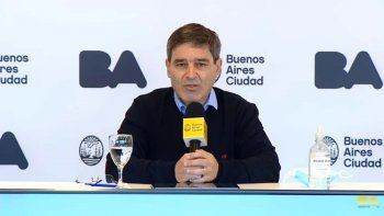 Quirós, sobre las próximas aperturas en comercios y escuelas: Vamos a acelerar los tiempos lo más rápido posible