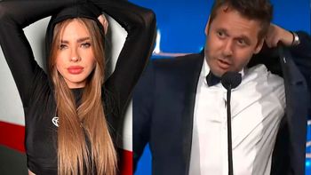 la reaccion de la china suarez al carinoso saludo de su ex, benjamin vicuna, a pampita