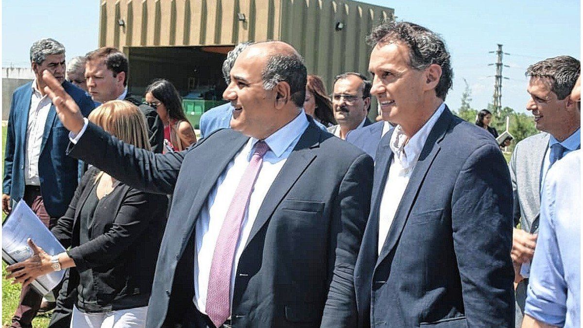 Manzur y Katopodis hablaron sobre el FMI en un acto de inauguración de obras viales en Escobar