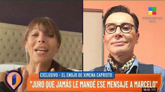 Ximena Capristo desmintió a Polino por ese famoso mensaje que motivó en la cachetada de Guercio