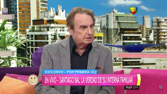 Santiago Bal: “Me duele horrores y mejor no hablar de mi hija”