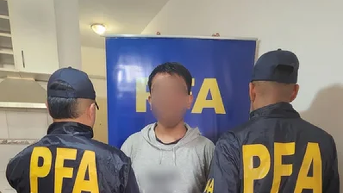 El detenido tiene 23 años.