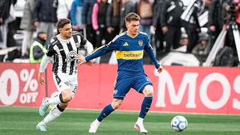 A Boca se lo empataron sobre el final y terminó 2-2 con Gimnasia en Mendoza por el Torneo Clausura