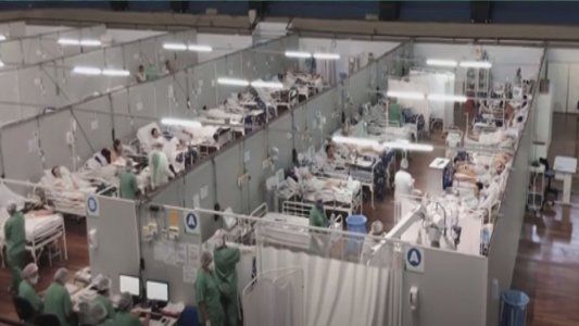 Brasil con récord de muertes, al borde del colapso sanitario