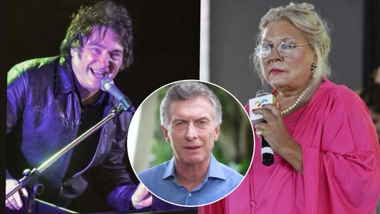 Javier Milei respaldó a Mauricio Macri y le contestó a Elisa Carrió: Se colgaron 20 años y ahora lo escupen