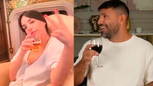 El kun Agüero quiso hablar sobre Tamara Pettinato y terminó explicando por qué los jugadores no hablan de política