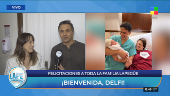 Las lágrimas de Sergio Lapegüe tras el nacimiento de su nieta: Me hizo acordar a...