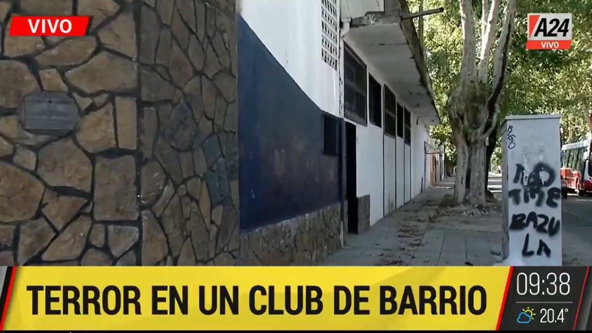 El agresor disparó por lo menos seis veces. (Foto: Captura A24)&nbsp;