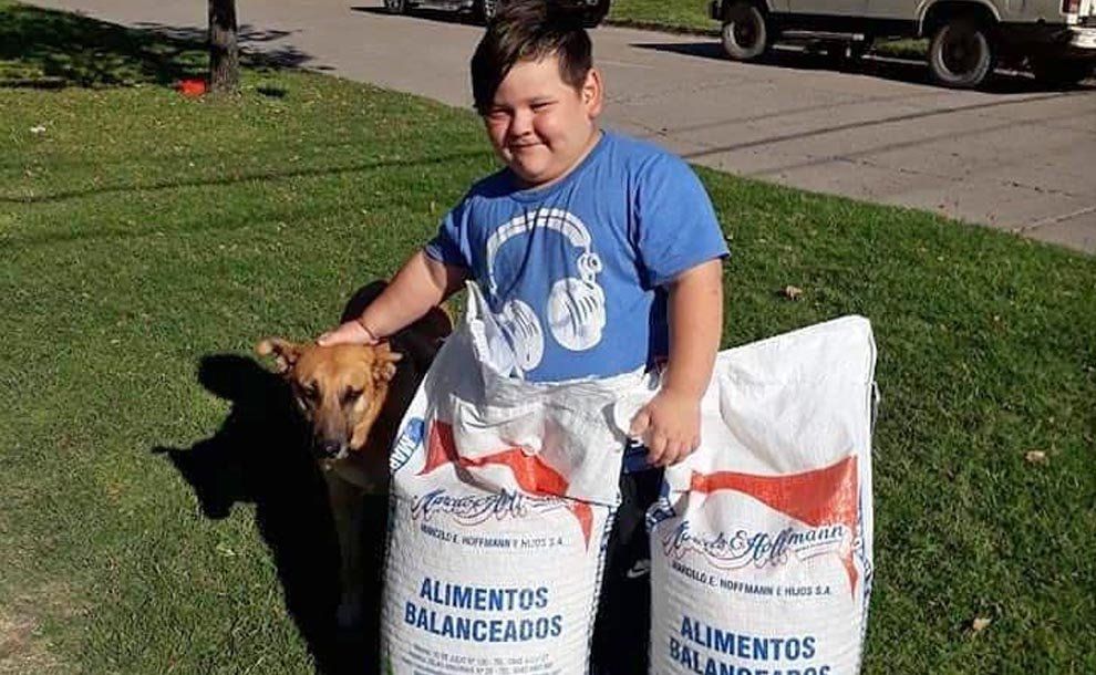 Bautista tiene 5 años y sueña con tener un refugio para perritos.