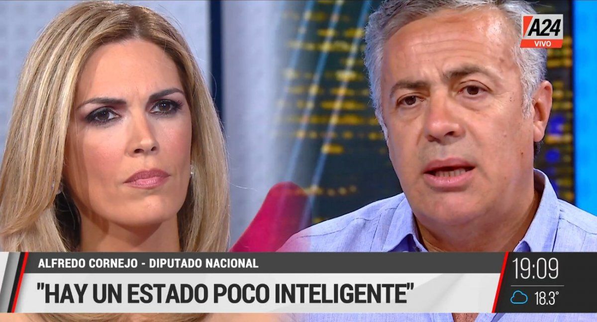 Alfredo Cornejo entrevistado por Viviana Canosa.