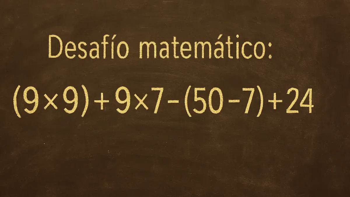 La regla esencial para resolver este desafío matemático es conocido como PEMDAS (por sus siglas en inglés) o jerarquía de operaciones.