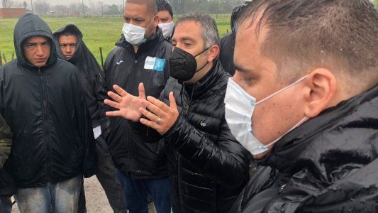Larroque culpó al Polo Obrero por los incidentes en el desalojo de Guernica y negó que haya habido represión