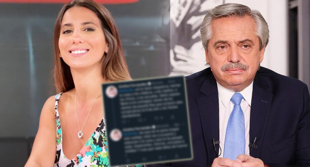 Los fuertes tweets de Cinthia Fernández al Presidente