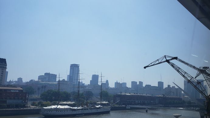 Por los incendios en el Delta del Paraná, el humo regresó a Buenos Aires