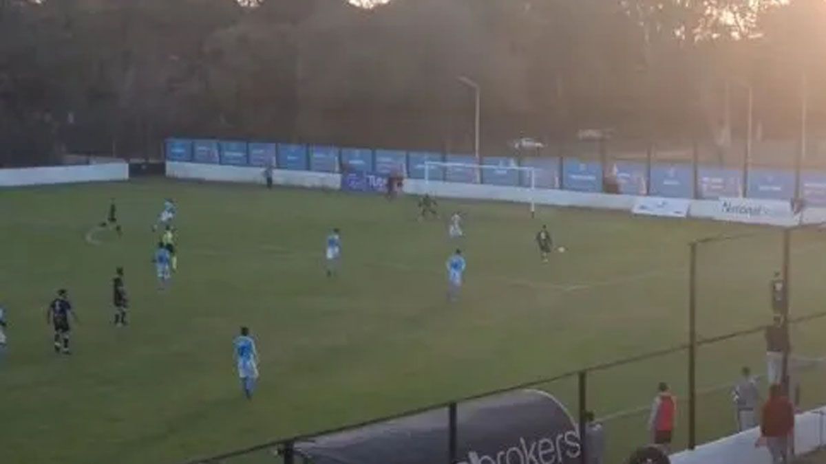 Polémico gol en el ascenso argentino.&nbsp;