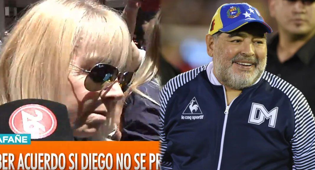 Claudia Villafañe en Tribunales y sin Maradona: ¿Cómo voy a hacer un acuerdo si él no se presenta nunca?