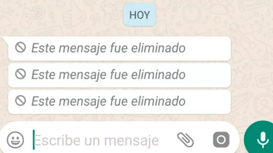 El ajuste de WhatsApp para ver los mensajes eliminados