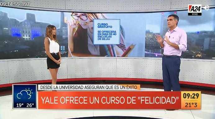 Yale ofrece el secreto de “la felicidad” y el curso es un éxito