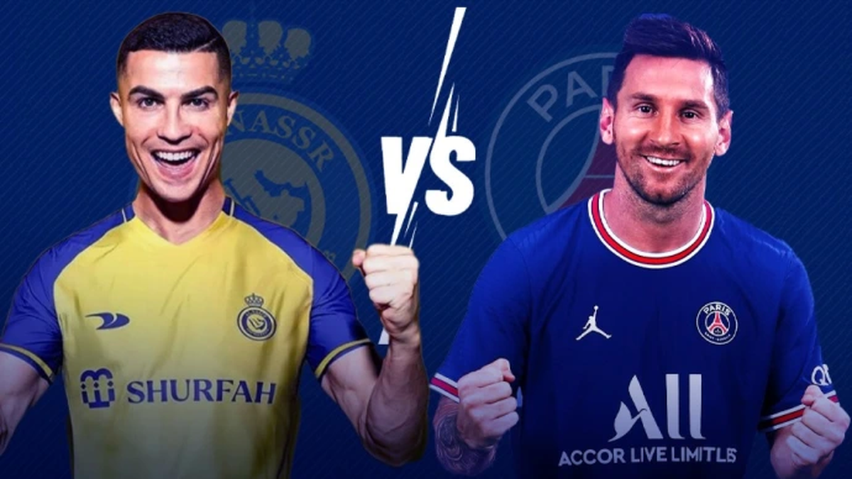 Messi y Ronaldo se verán las caras en Arabia (Foto: AP/Inside Sports).