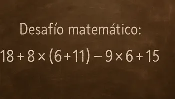 Desafío matemático: no cometas el error en el que caen muchos al resolverlo