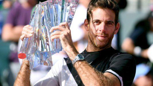 ¡Del Potro lo hizo!: le ganó a Federer y festejó en Indian Wells