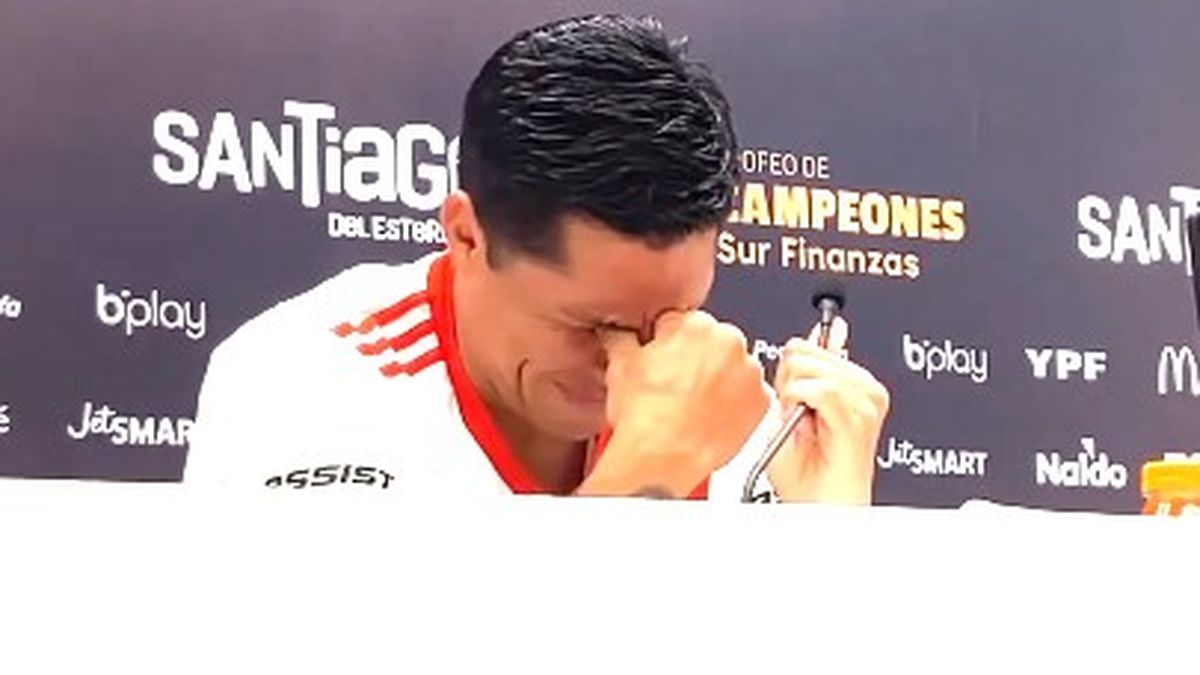 Enzo Pérez se despidió de River: Termina una gran etapa de amor. (Captura)