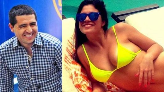 Riquelme viajó al Sur para encontrarse con su nueva novia