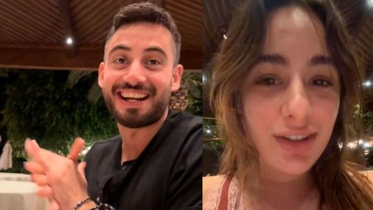 El susto de Nicolás Occhiato y Flor Jazmín Peña en sus vacaciones en Italia