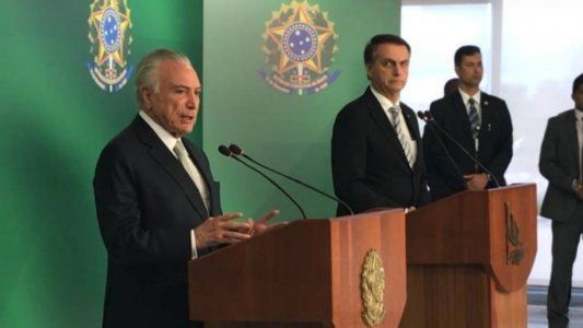 ¿Bolsonaro en Argentina? Temer lo invitó a sumarse a la comitiva del G20