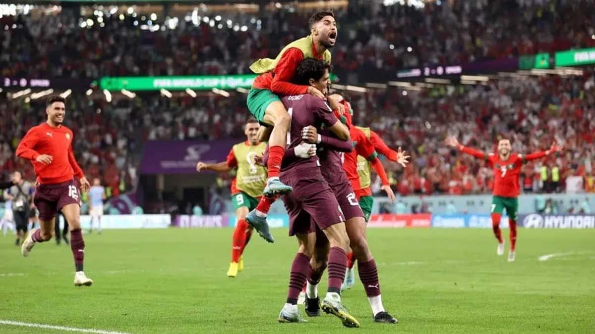 Marruecos pasó a cuartos de final.