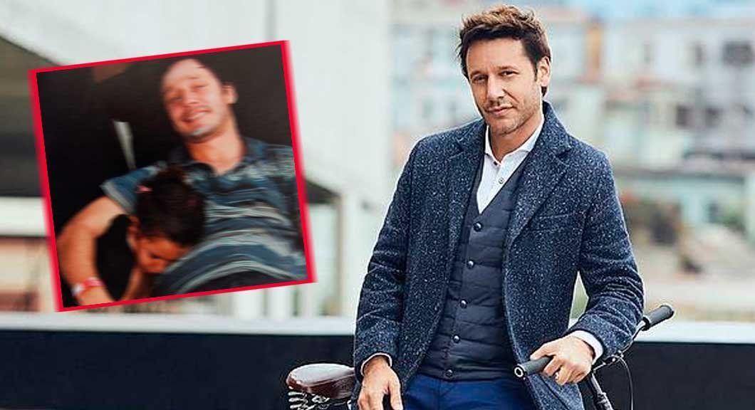 Benjamín Vicuña mostró una foto inédita junto a su hija Blanca