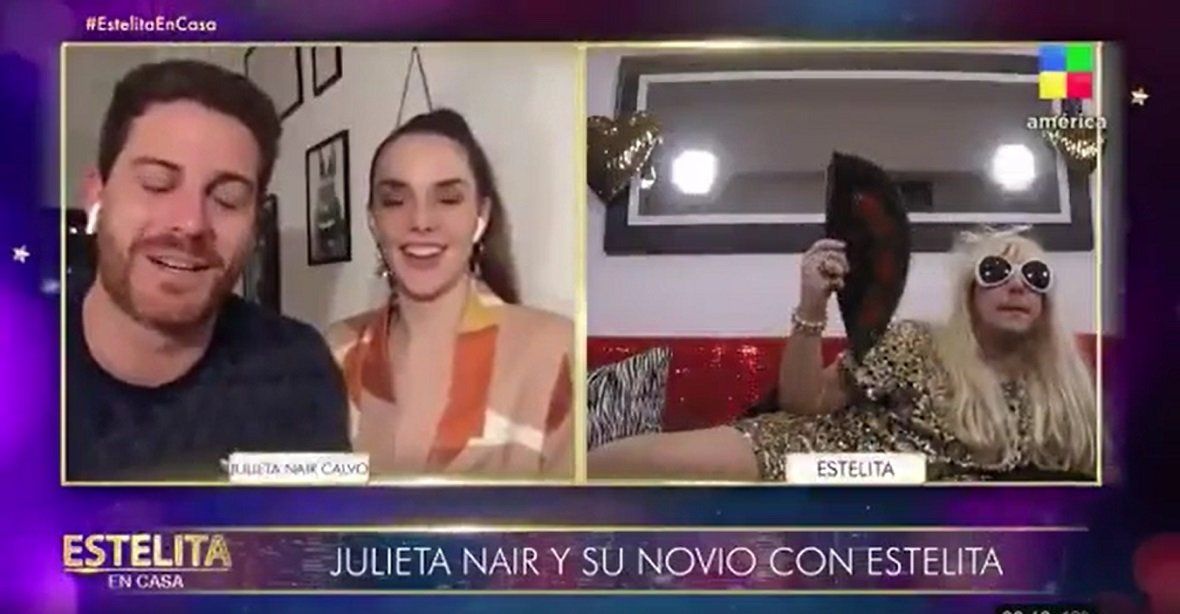 Julieta Nair Calvo ante la reacción de su novio si aceptaría polisexo: Se viene charlita