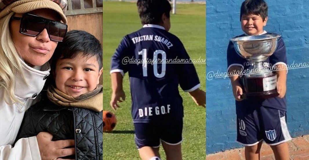 Tras la muerte de Diego Maradona, Dieguito Fernando volvió a entrenar: Feliz por vos mi amor