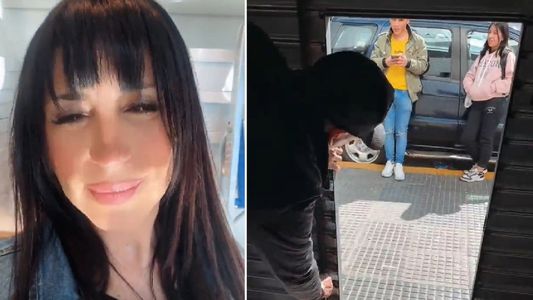 El dramático momento que vivió Marixa Balli por los saqueos en Flores: el video con su relato