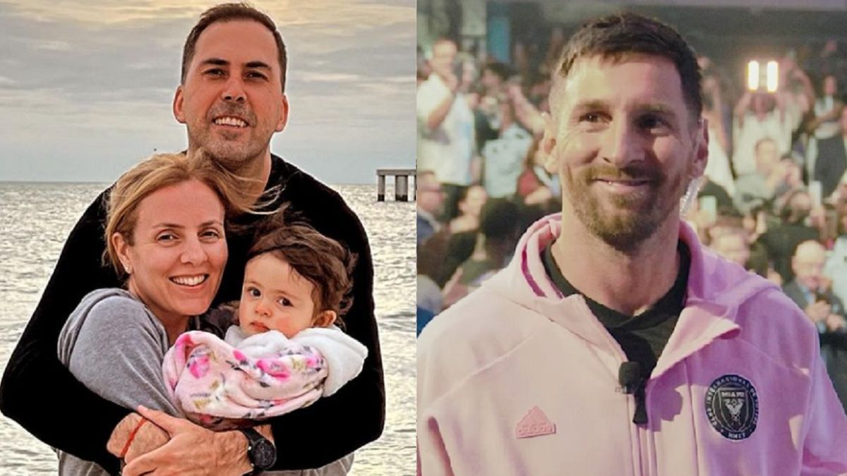 El enorme gesto que tuvo Messi con la hija de Cora Debarbieri y Martín Arévalo: las fotos
