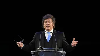 Javier Milei habló en Madrid y criticó a Pedro Sánchez: Es un impresentable