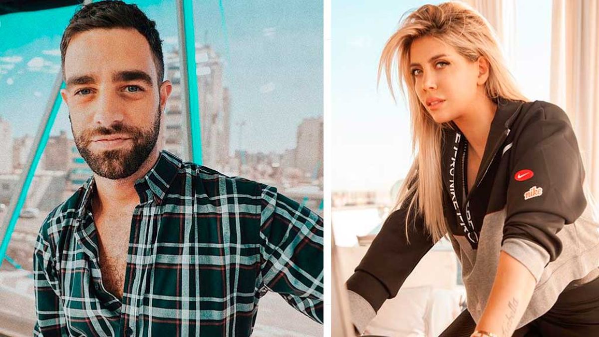 Polémica en las redes por un gesto desubicado de Diego Poggi a Wanda Nara