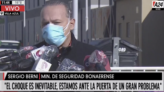 Berni, sobre los contagios en barrios populares: Esto es peor que una bomba nuclear
