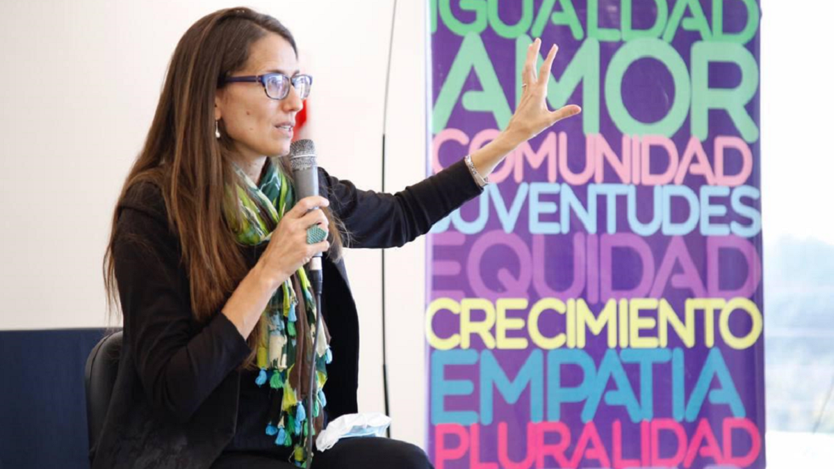 Elizabeth G&oacute;mez Alcorta, titular del Ministerio de la Mujer.