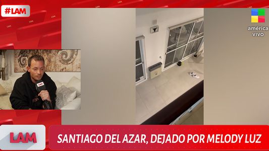 ¡Basta, basta!: el fuerte video de la pelea entre Melody Luz, Santiago del Azar y Alex Caniggia